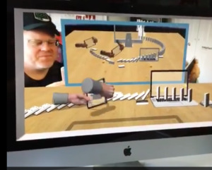 Scoble in VR with no headset